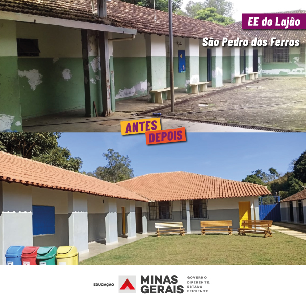 Governo de Minas anuncia novas etapas do Mãos à Obra na Escola, com investimento de R$ 270 milhões nas unidades da rede estadual
