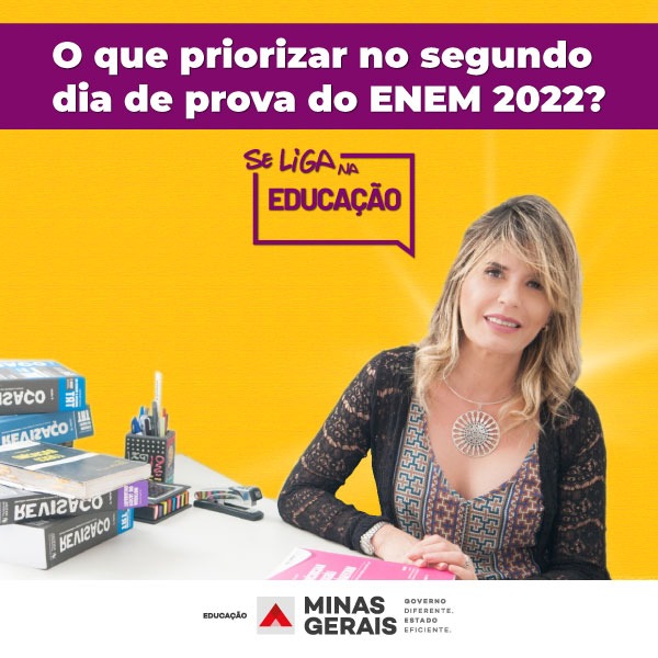 Professora do Se Liga na Educação dá dicas do que priorizar no segundo dia de prova do ENEM 2022