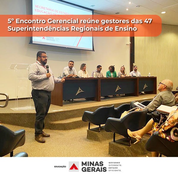 SEE/MG promove o último Encontro Gerencial do ano com os Superintendentes Regionais de Ensino