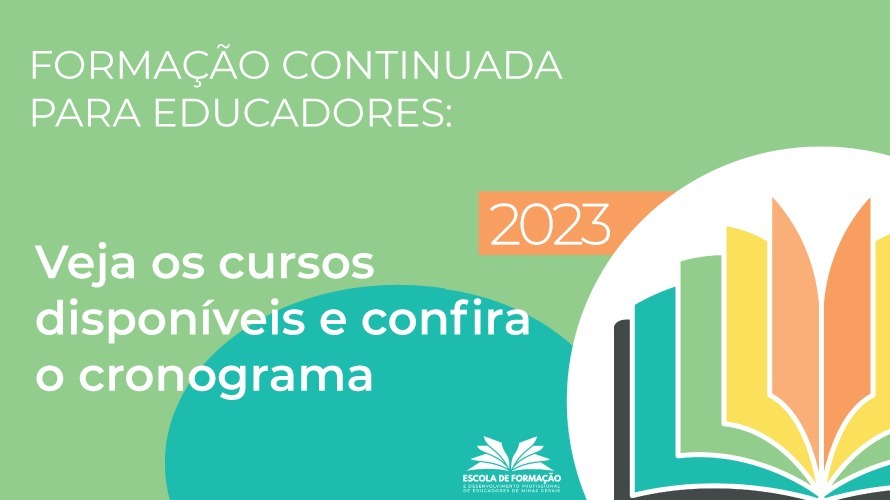 Formação Continuada para Educadores 2023: veja os cursos disponíveis e confira o cronograma