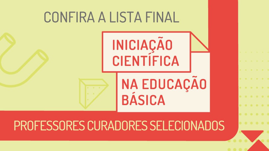 Confira o resultado final dos professores curadores selecionados para atuar no Programa ICEB