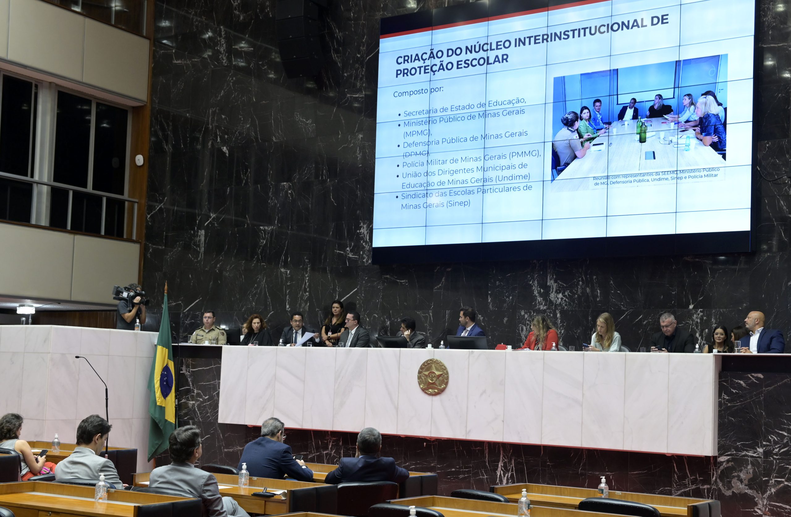 SEE participou da Assembleia Fiscaliza que tratou sobre ações de prevenção e combate à violência nas escolas