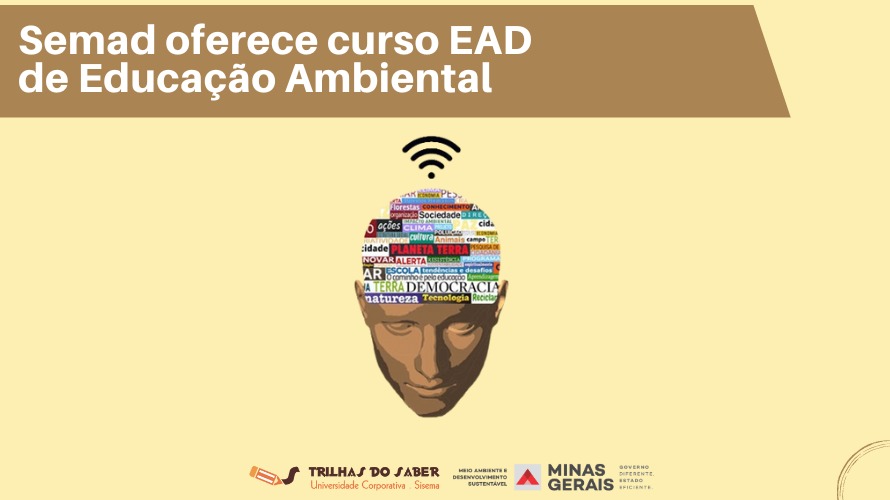 Estado oferece curso EaD de Educação ambiental