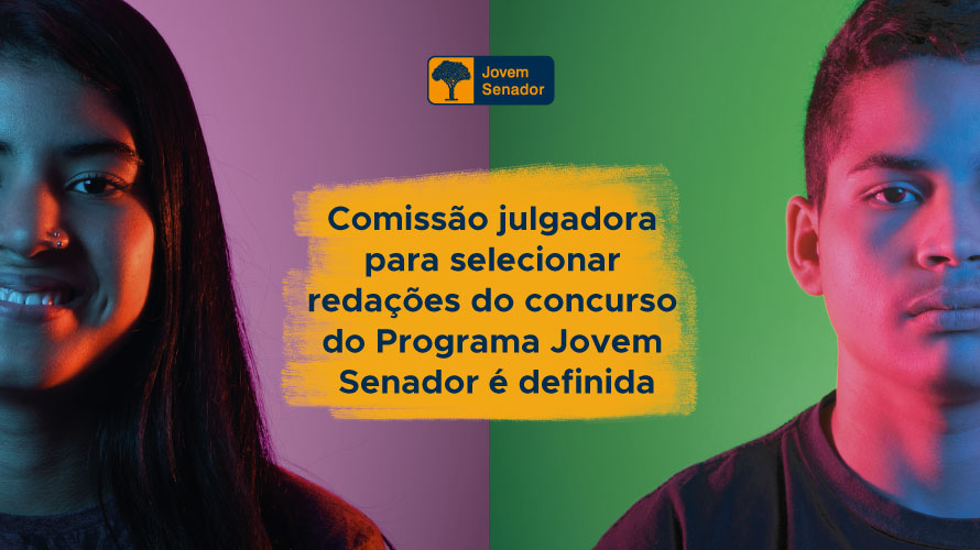 Comissão julgadora para selecionar redações do concurso do Programa Jovem Senador é definida