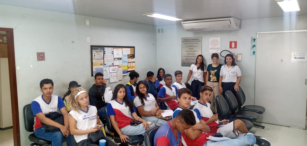 Projeto Aluno Sangue Bom conscientiza sobre a importância da doação de sangue entre os jovens
