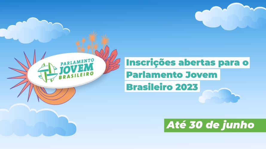 Programa Parlamento Jovem Brasileiro, que leva estudantes a vivenciarem o trabalho dos Deputados Federais, está com inscrições abertas