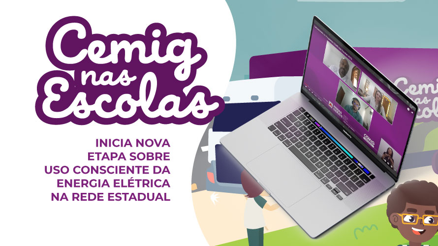 Programa “Cemig nas Escolas” inicia nova etapa sobre uso consciente da energia elétrica na rede estadual