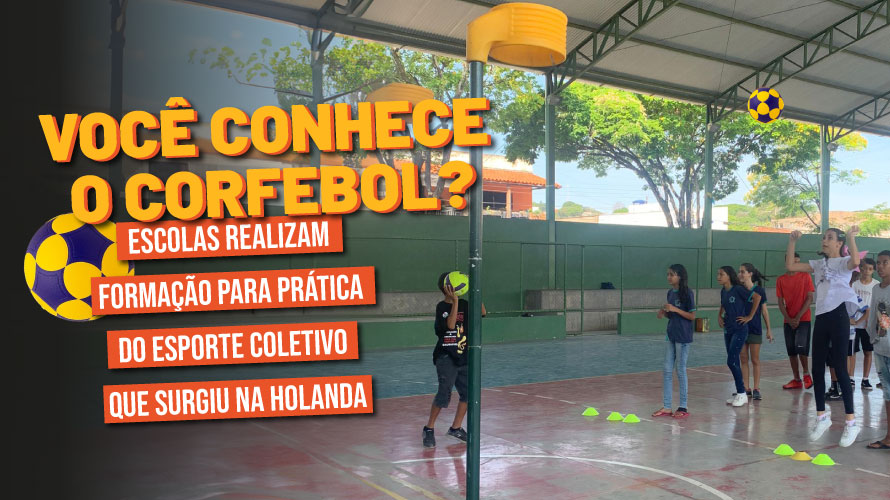 Modalidade esportiva Corfebol é apresentada a professores e estudantes da rede estadual