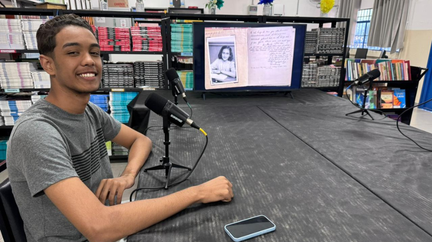 Projeto inspirado na obra de Anne Frank leva estudantes da rede estadual a intercâmbio cultural na Holanda