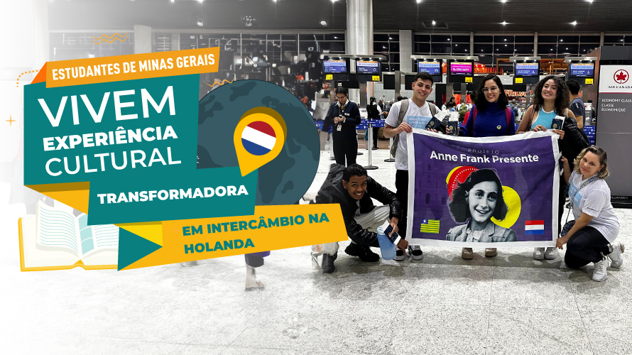 Estudantes de Minas Gerais vivem experiência cultural transformadora em intercâmbio na Holanda