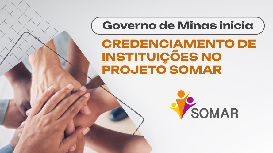 Governo de Minas inicia credenciamento de OSCs que atuam na educação para integrar o Projeto Somar