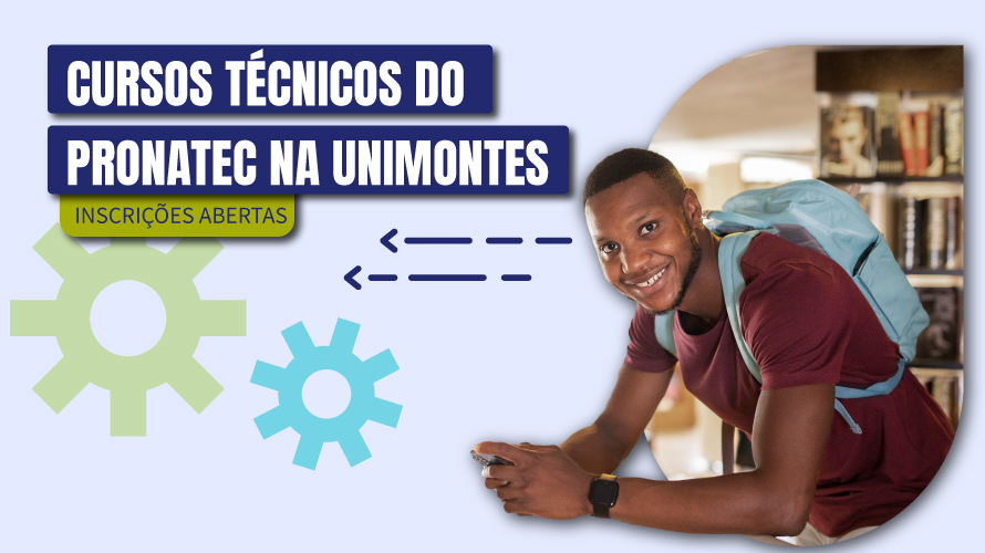 Inscrições abertas para cursos técnicos do Pronatec na Unimontes
