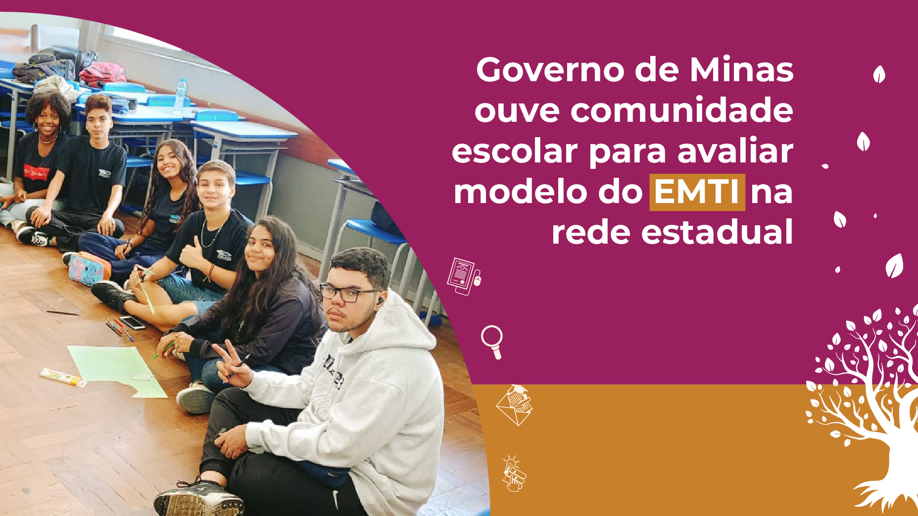 Governo de Minas ouve comunidade escolar para avaliar modelo do EMTI na rede estadual 