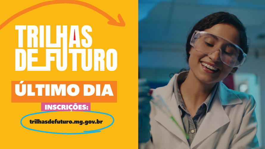 Inscrições para o Trilhas de Futuro terminam nesta segunda-feira (23/9)