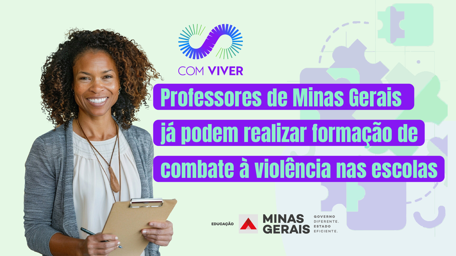 Professores de Minas Gerais já podem realizar formação de combate à violência nas escolas
