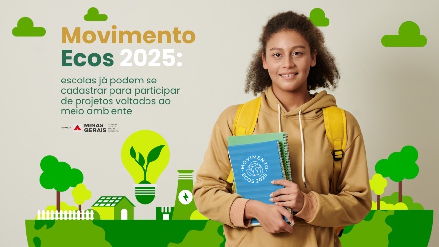 Movimento Ecos 2025: escolas já podem se cadastrar para participar de projetos voltados ao meio ambiente