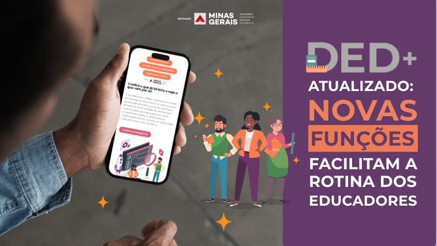 Novas funções no Diário Escolar Digital ampliam apoio à gestão e ao trabalho dos educadores em Minas Gerais