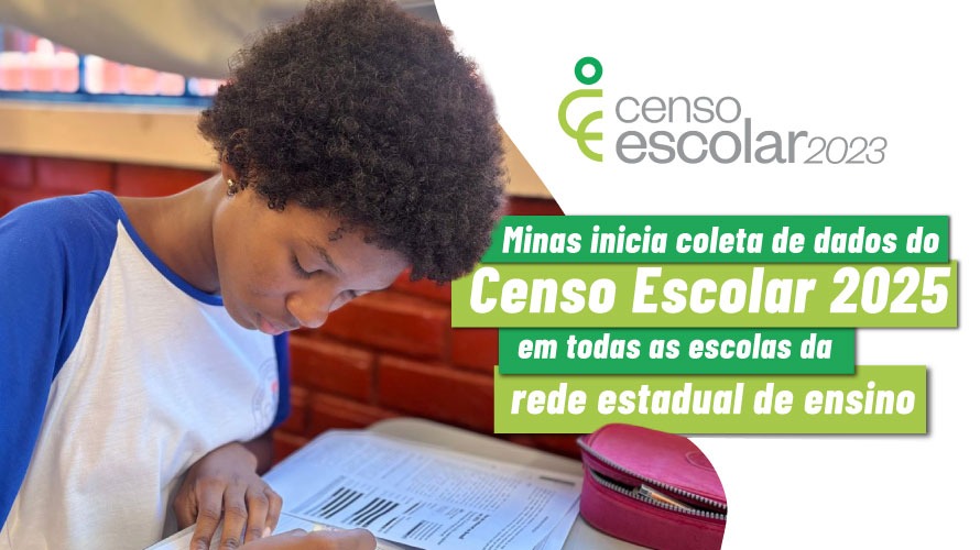 Minas inicia coleta de dados do Censo Escolar 2025 em todas as escolas da rede estadual de ensino