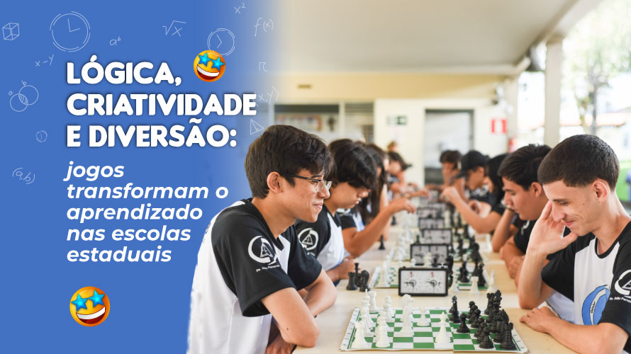 Lógica, criatividade e diversão: jogos tornam o aprendizado mais leve e eficiente nas escolas estaduais de Minas