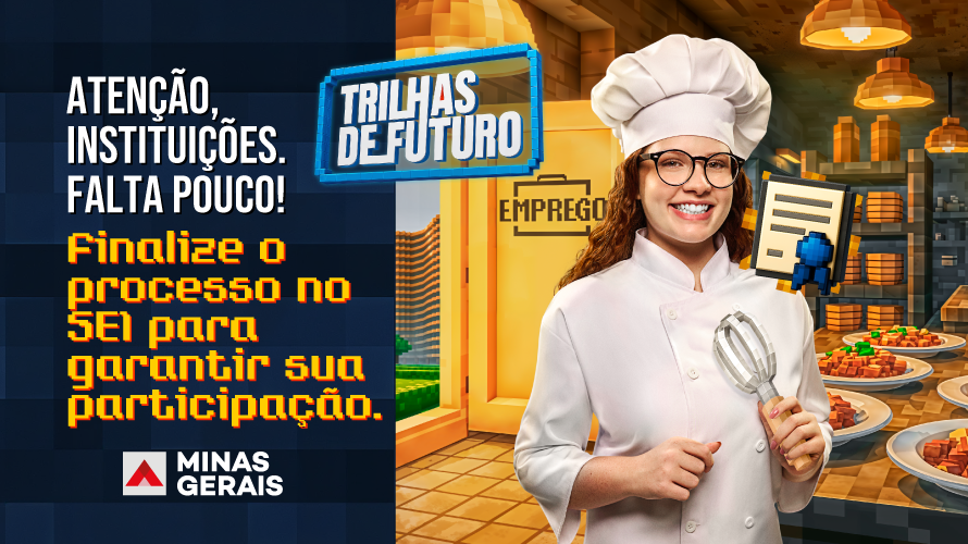 Prazo de credenciamento de instituições para o Trilhas de Futuro termina na próxima terça-feira (1/7)
