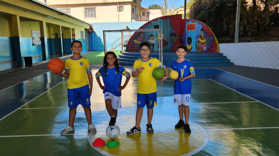 Governo de Minas impulsiona o esporte escolar com aquisição de kits pelas próprias escolas