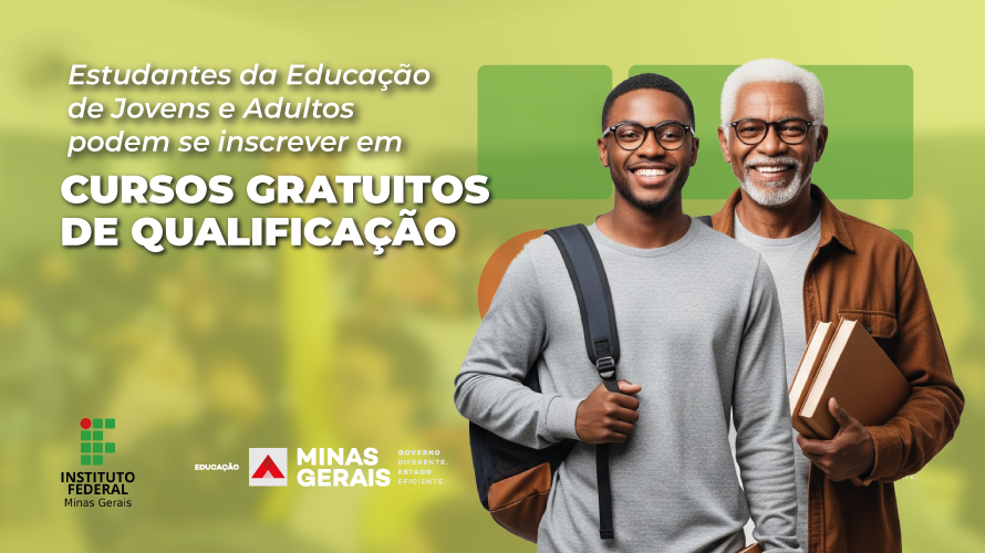 Estudantes da Educação de Jovens e Adultos podem se inscrever em cursos gratuitos de qualificação profissional