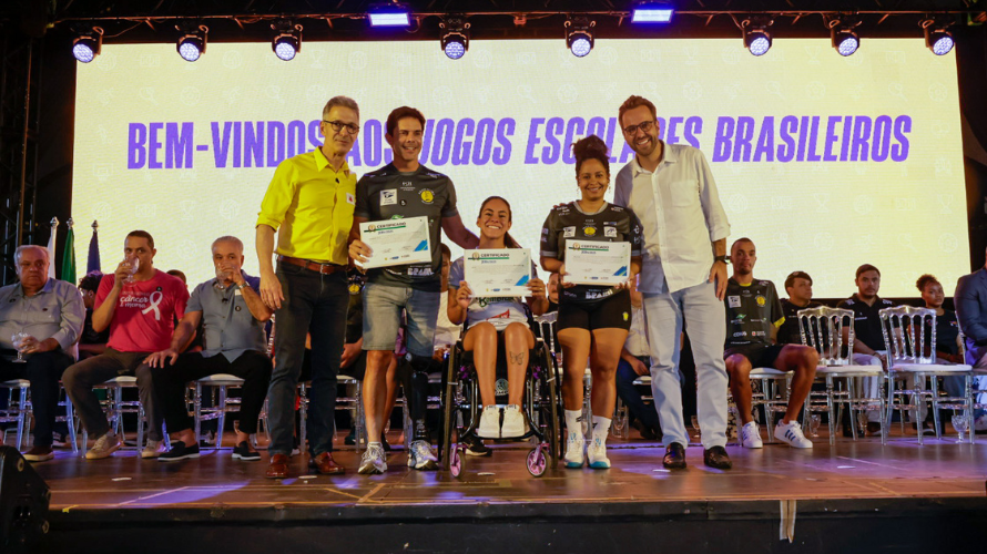 Governo de Minas recebe delegações dos Jogos Escolares Brasileiros 2025 em Uberlândia