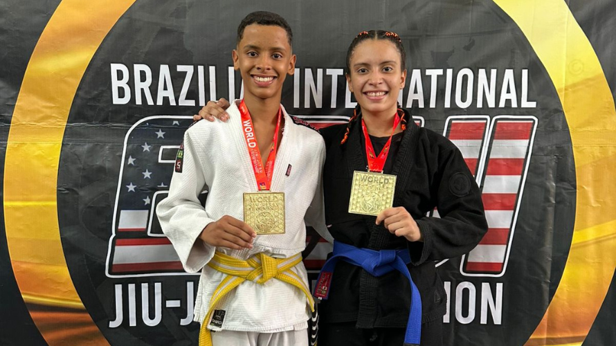 Estudantes da rede estadual conquistam o 1º lugar no Campeonato Mundial de Jiu-Jitsu 