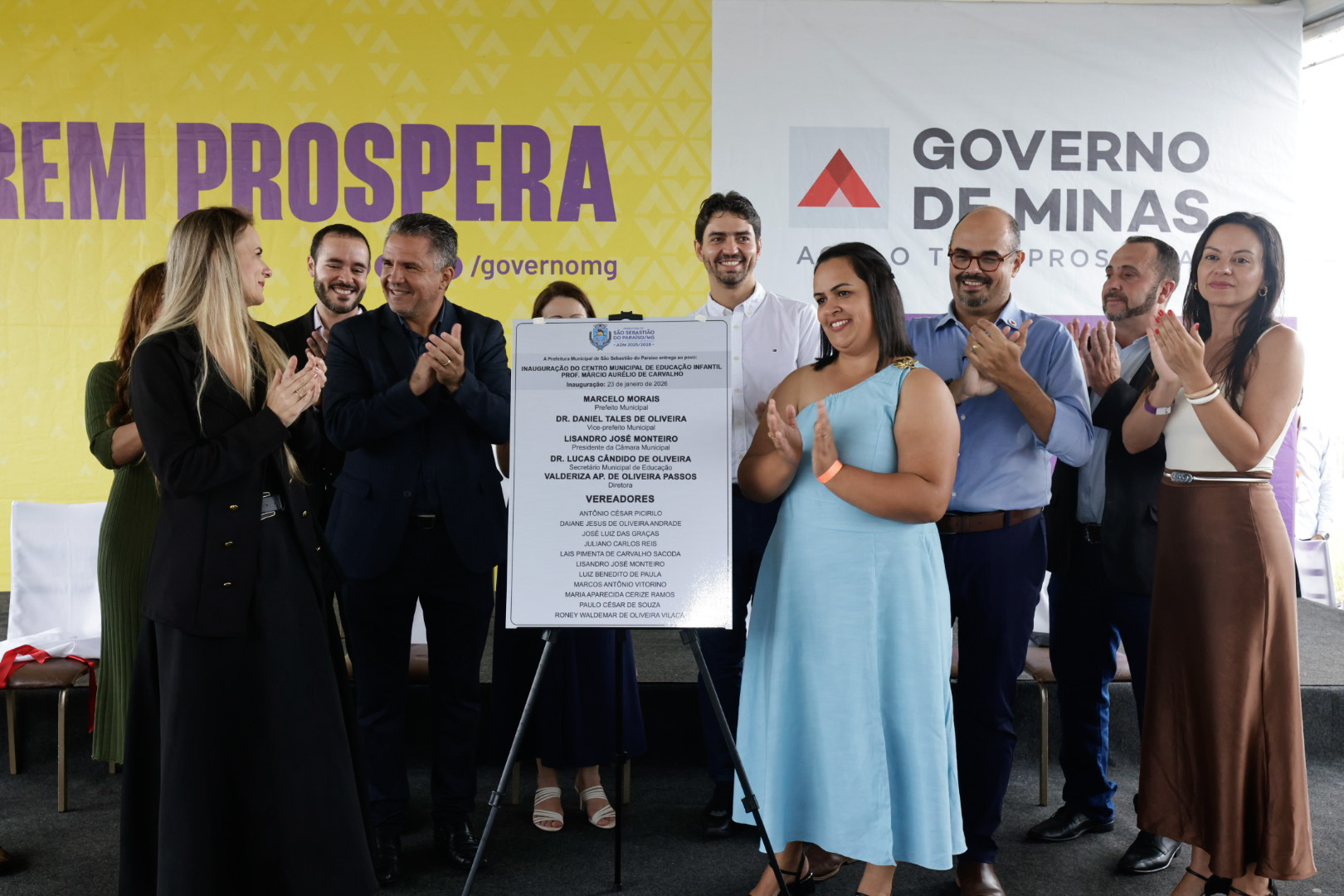 Governo de Minas inaugura Centro Municipal de Educação Infantil em São Sebastião do Paraíso e amplia vagas para crianças de até 5 anos